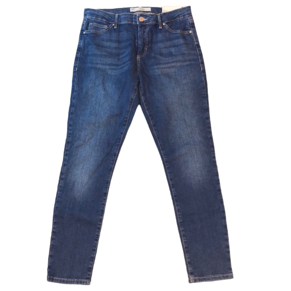Asos Topshop Moto Leigh super soft ankle grazer denim jeans